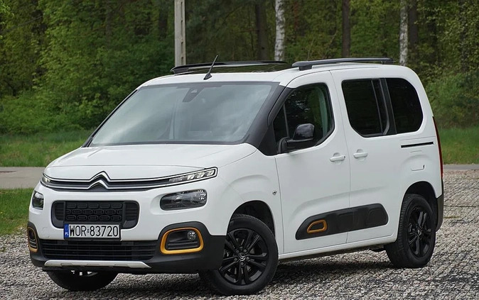 Citroen Berlingo cena 71500 przebieg: 157000, rok produkcji 2021 z Kętrzyn małe 781